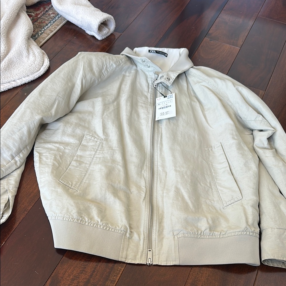 Zara Tan Lightweight Jacket